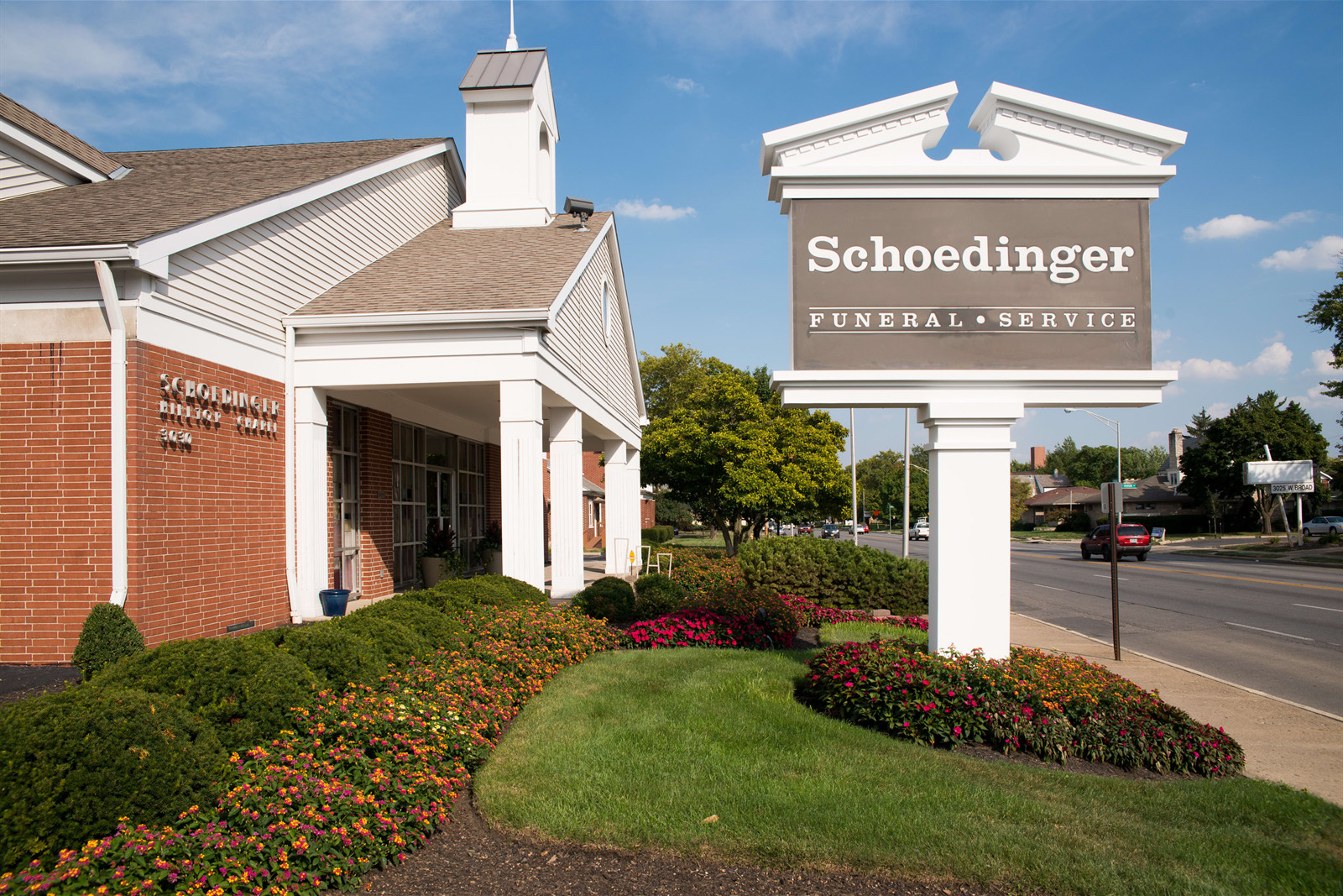 Schoedinger Funeral Home West Broad Street In Columbus Indiana